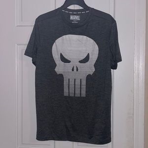 Marvel medium polyester gray Punisher t-shirt